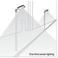 12W Integrated Solar Garden Light